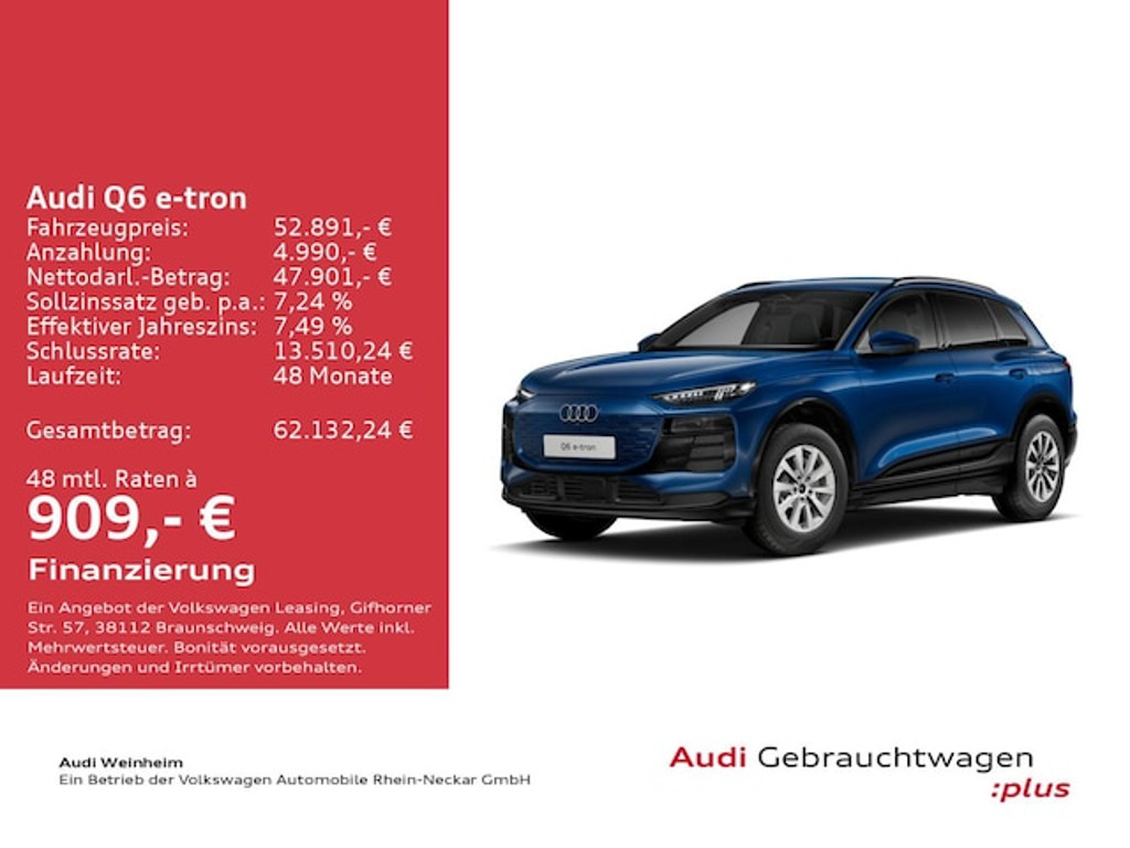 Audi Q6 e-tron