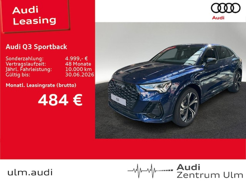 Audi Q3 Sportback Quattro S-Line S-Tronic 40 TDI