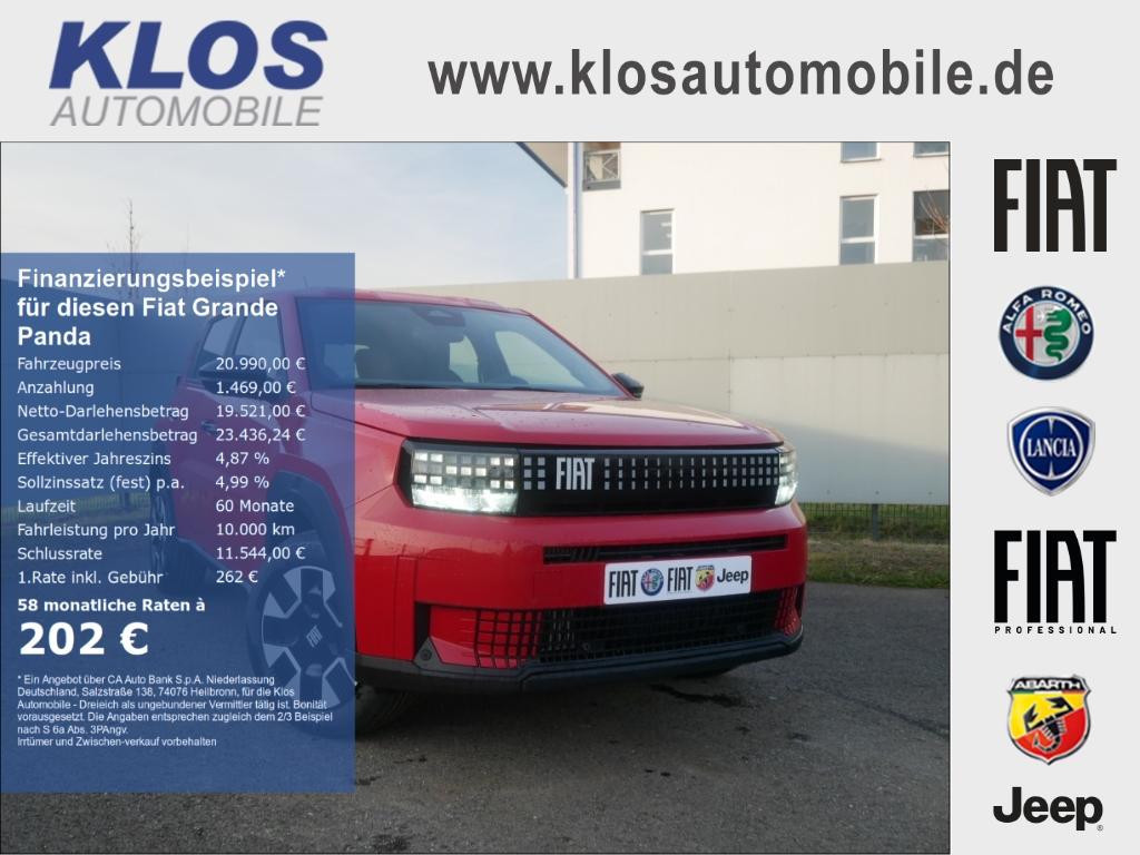 Fiat Grande Panda ICON BUSINESS HYBRID 1.2 eDCT 110 P