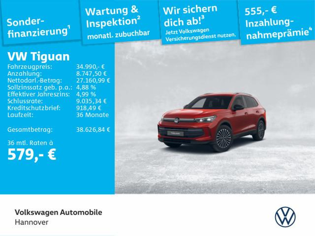 Volkswagen Tiguan IQ.Drive 1.5 eTSI