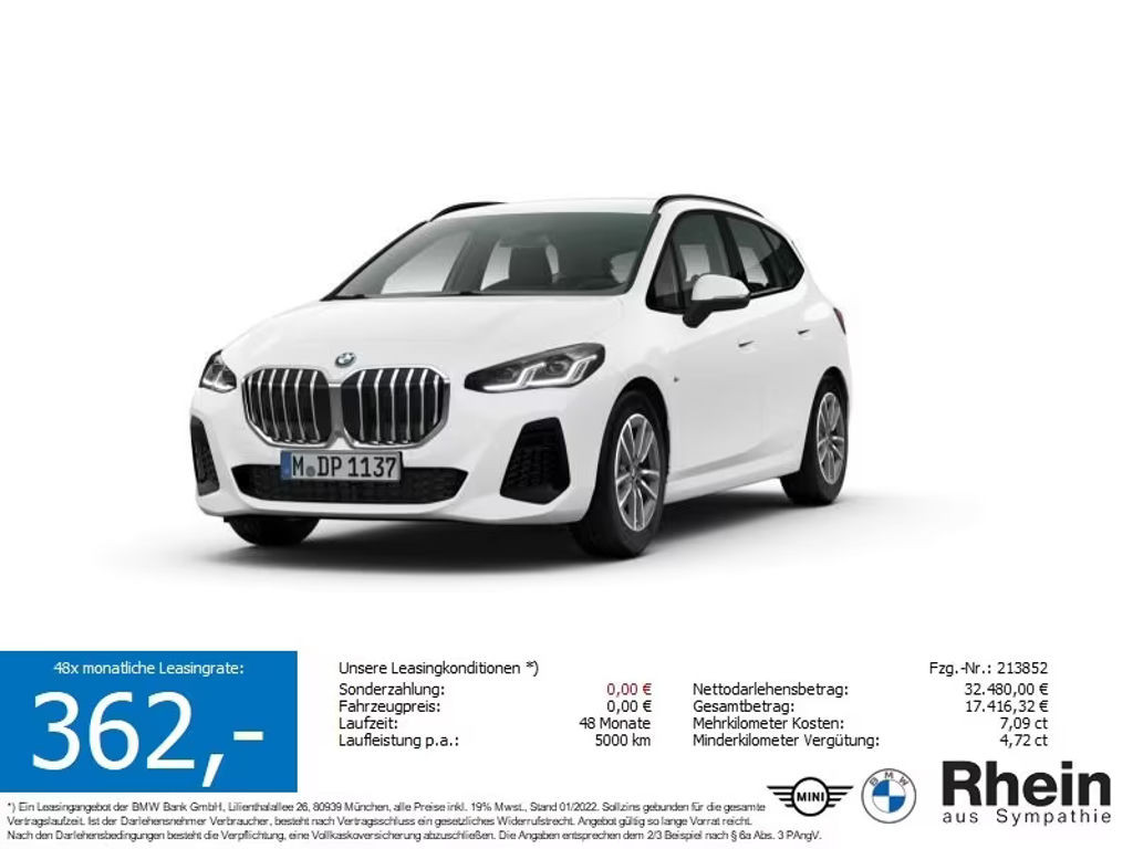 BMW 2 Serie 220 M-Sport Active Tourer 220i