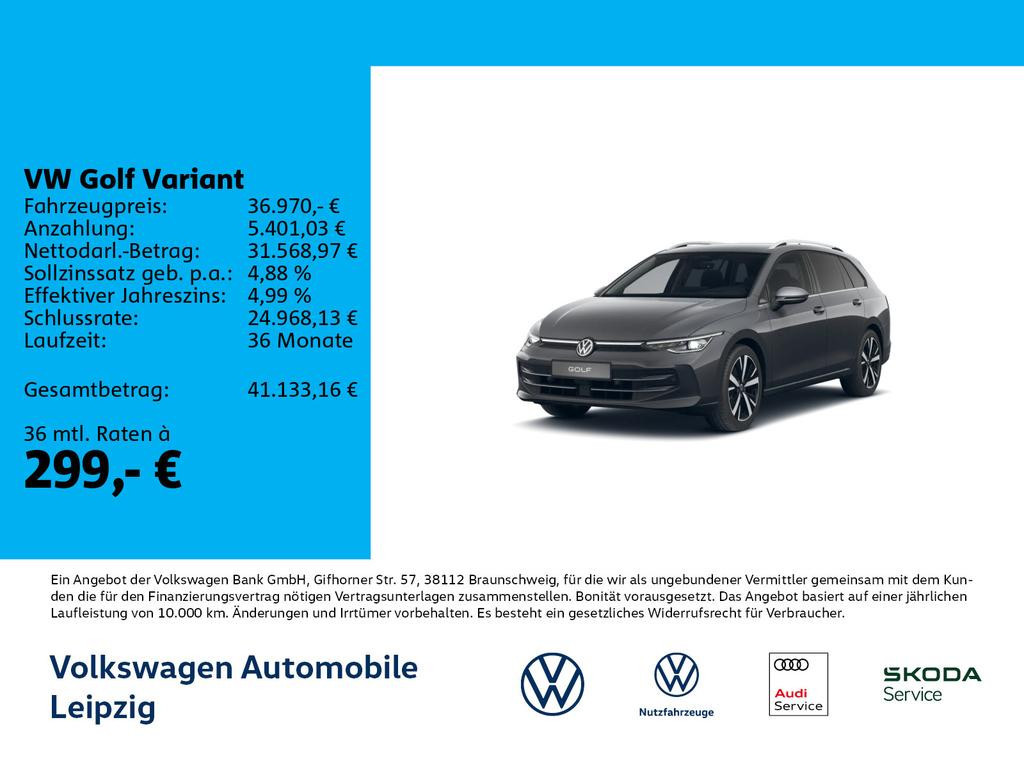 Volkswagen Golf DSG Style Variant
