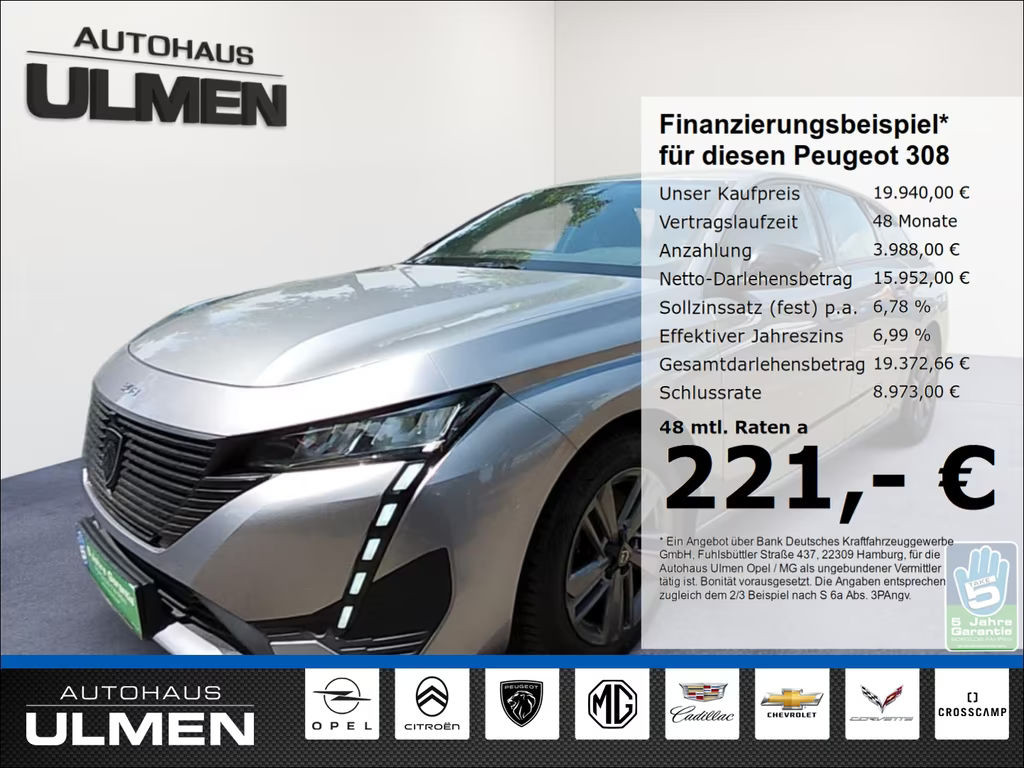 Peugeot 308 PureTech SW Active Pack