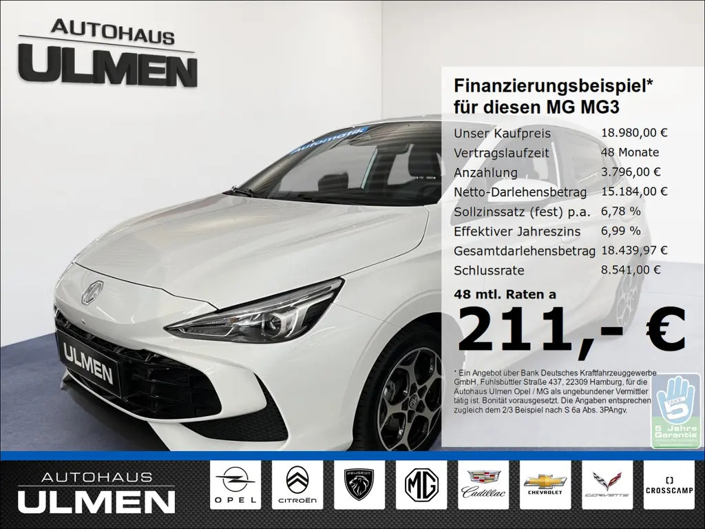 MG MG3 Luxury Hybrid+