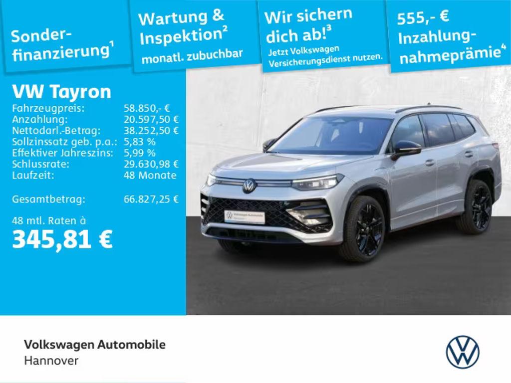 Volkswagen Tayron R-Line eHybrid