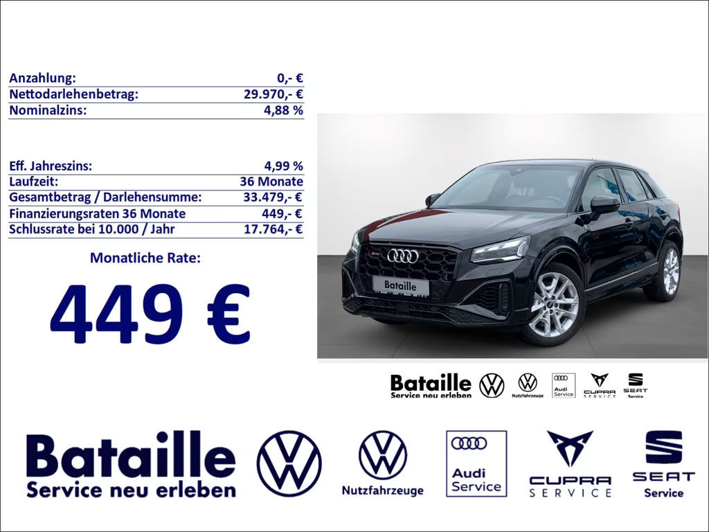 Audi SQ2 Quattro 2.0 TFSI