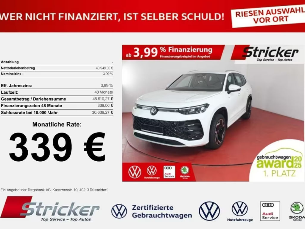 Volkswagen Tayron DSG R-Line 2.0 TDI