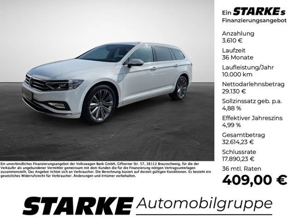 Volkswagen Passat DSG Variant 2.0 TDI Elegance Elegance