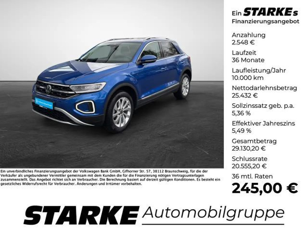 Volkswagen T-Roc Style 1.5 TSI