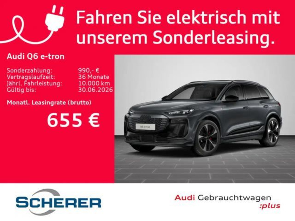 Audi Q6 e-tron S-Line Performance