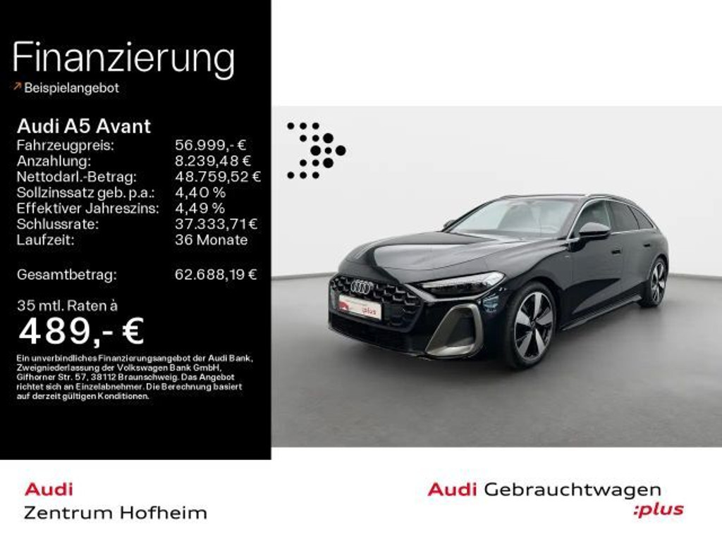 Audi A5 Quattro S-Line Hybride