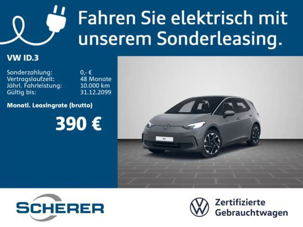 Volkswagen ID.3 Performance 58 KWh Pro