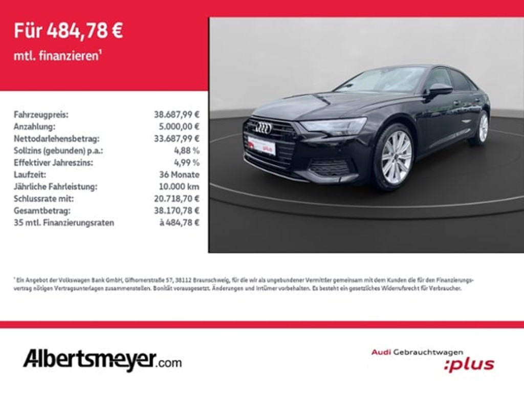 Audi A6 Sedan Quattro S-Tronic 45 TFSI