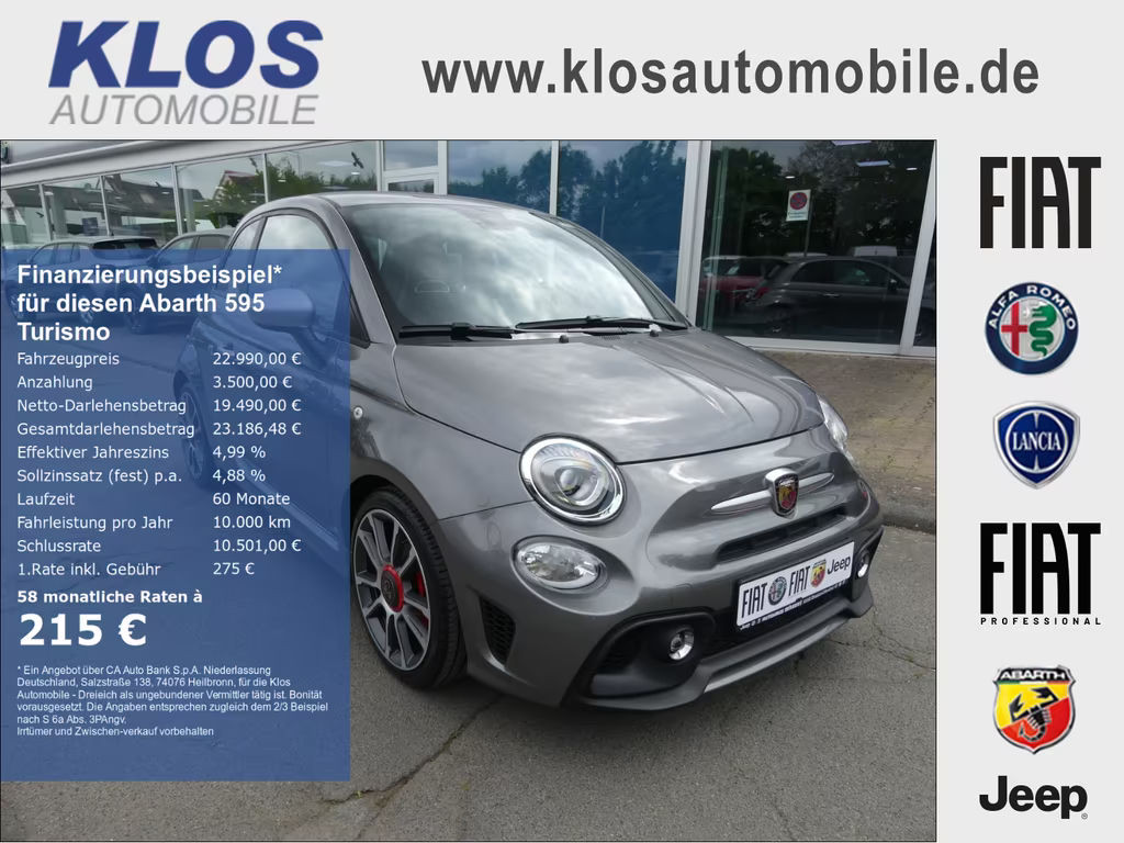 Abarth 595 Turismo T-Jet