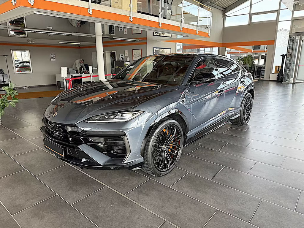 Lamborghini Urus SE Grigio Crater Black Top