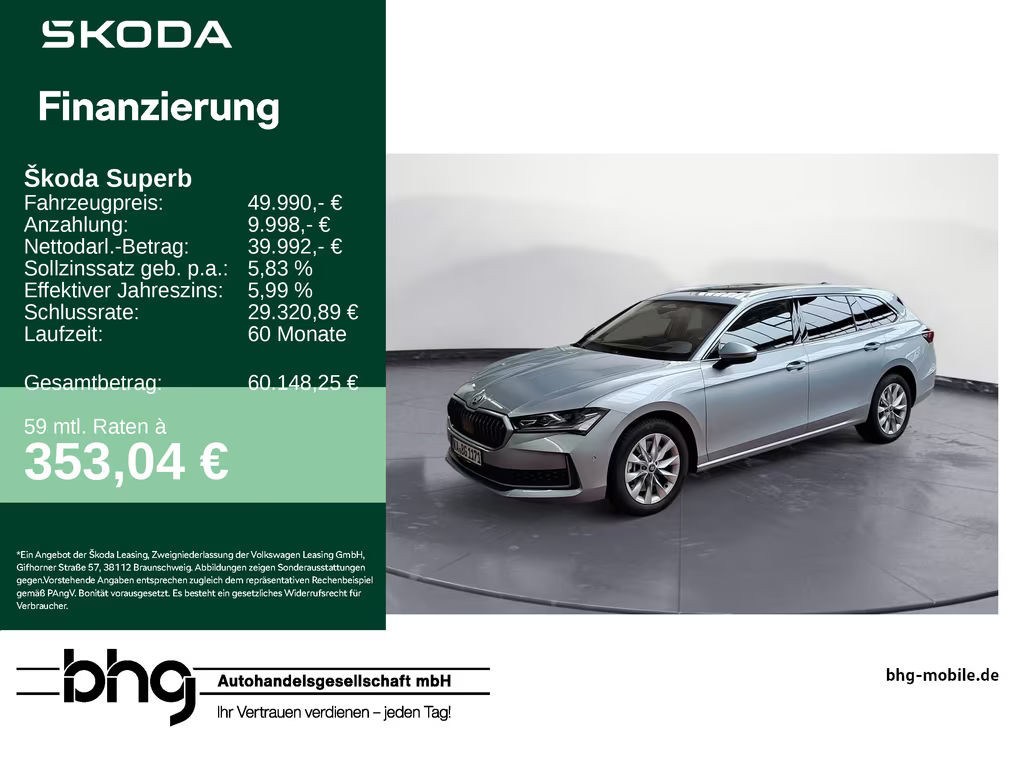 Skoda Superb Combi 4x4
