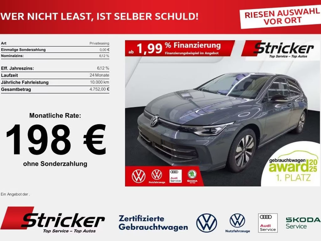Volkswagen Golf DSG 1.5 eTSI