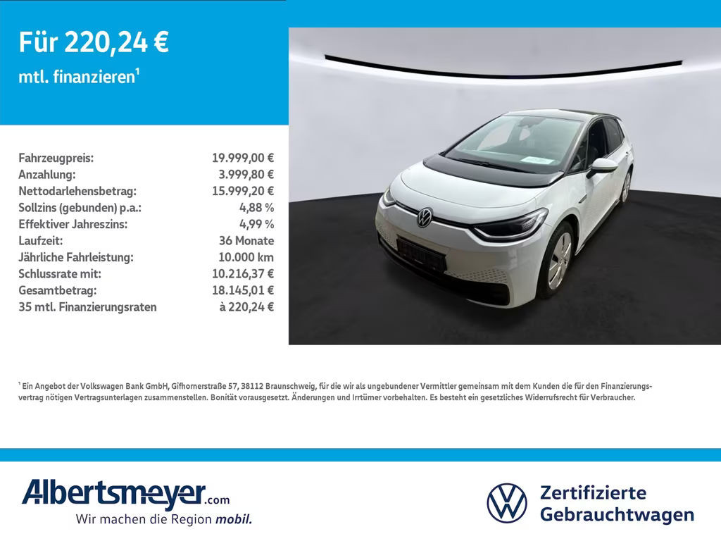 Volkswagen ID.3 Style Performance Pure