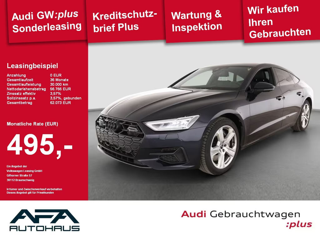 Audi A7 Sportback Quattro Hybride 50 TFSI