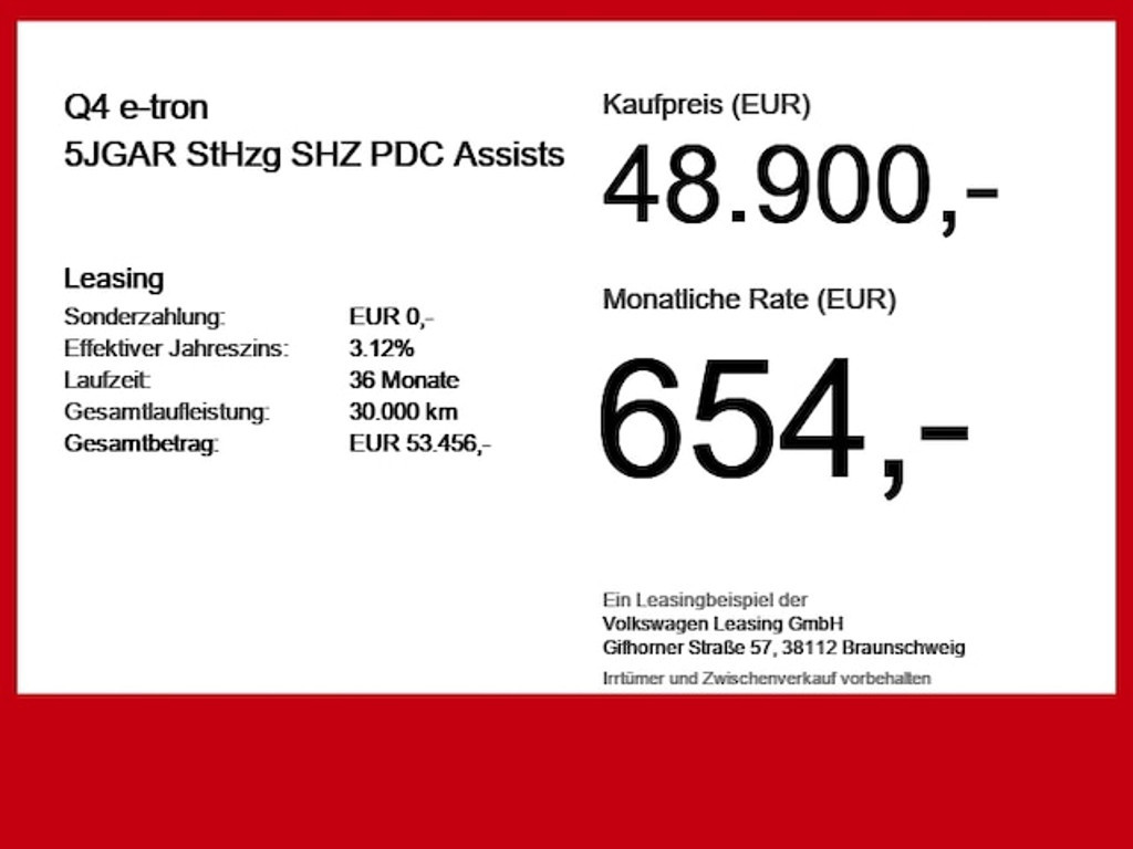 Audi Q4 e-tron