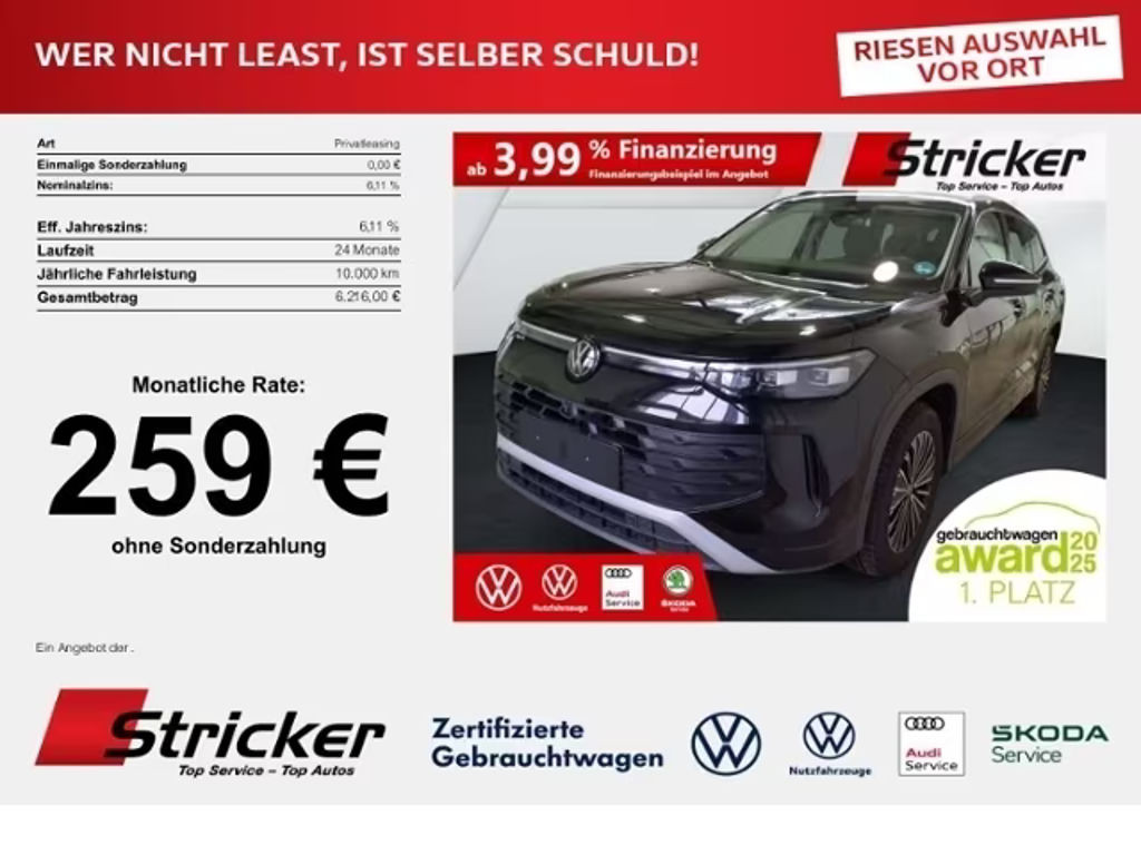 Volkswagen Tayron DSG Life 1.5 eTSI