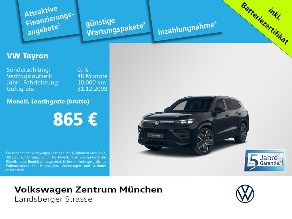 Volkswagen Tayron R-Line eHybrid