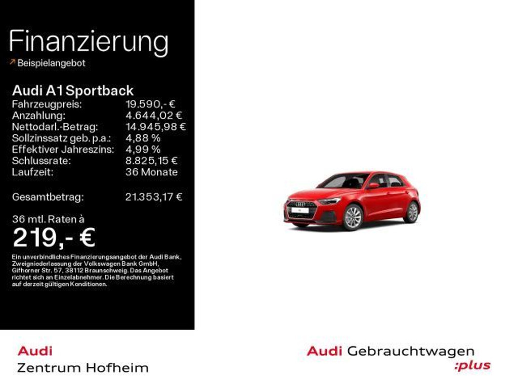 Audi A1 30 TFSI