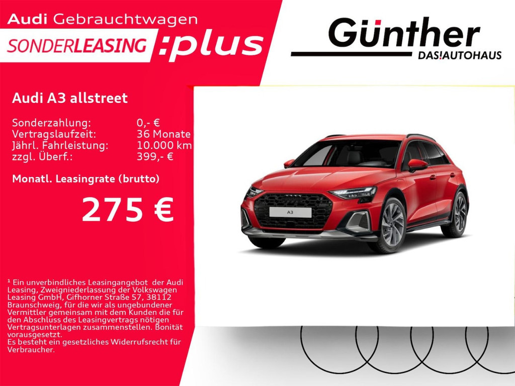 Audi A3 S-Tronic Hybride 40 TFSI Allstreet