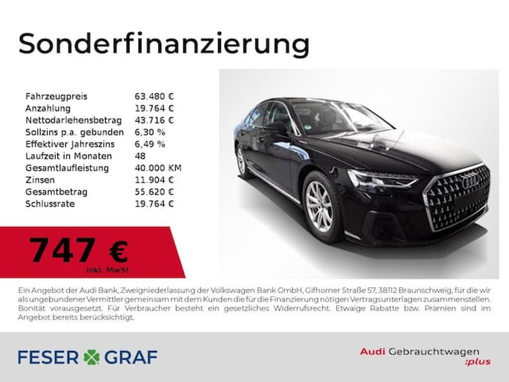 Audi A8 Quattro 50 TDI