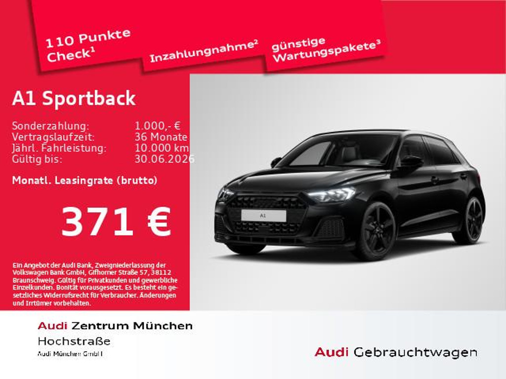 Audi A1 Sportback 30 TFSI