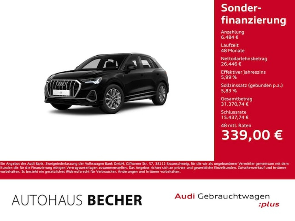 Audi Q3 S-Line S-Tronic 35 TFSI