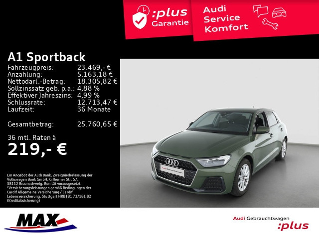 Audi A1 Sportback 30 TFSI