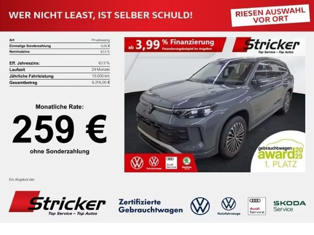Volkswagen Tayron DSG Life 1.5 eTSI