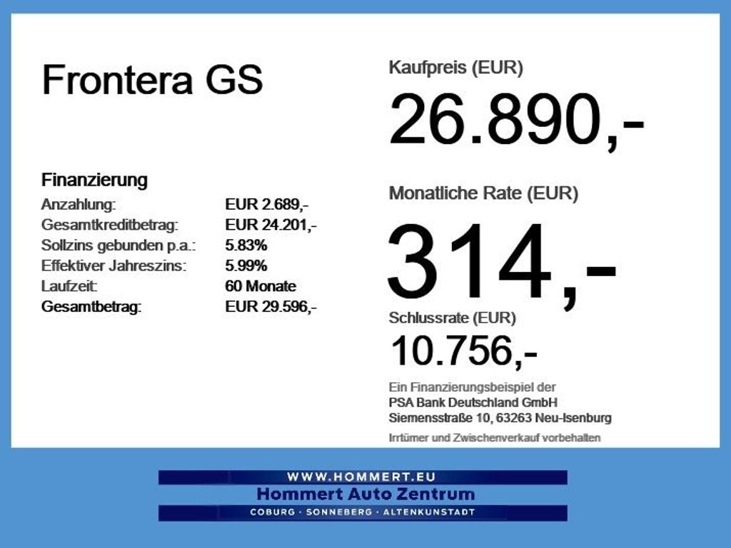 Opel Frontera