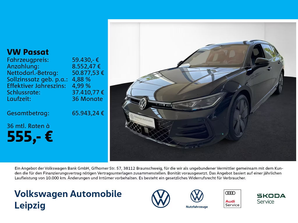 Volkswagen Passat R-Line eHybrid 1.5 TSI