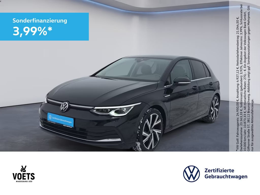 Volkswagen Golf DSG Style Plus Golf VIII 2.0 TSI