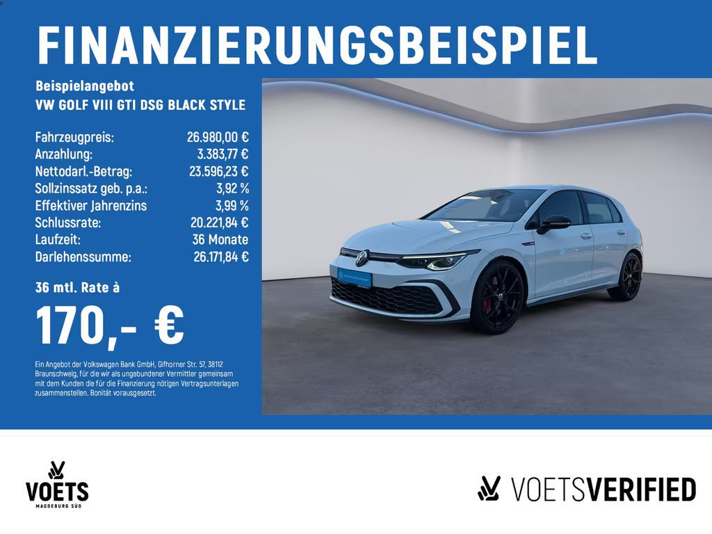 Volkswagen Golf DSG GTI Style Plus Golf VIII
