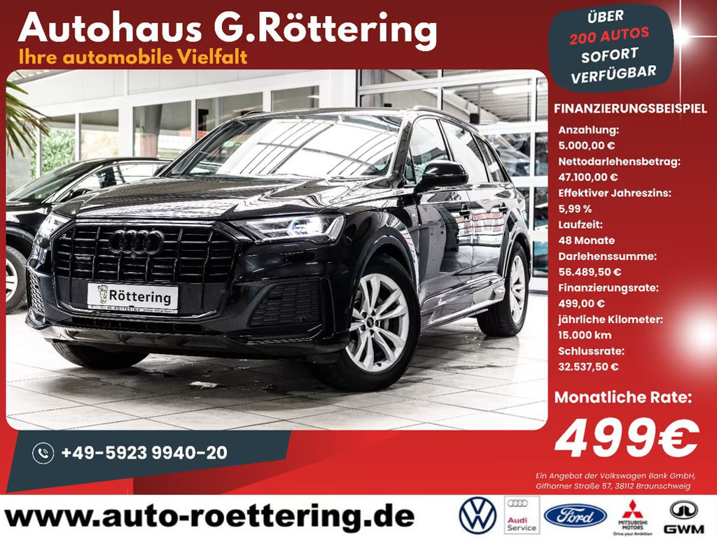 Audi Q7 Quattro S-Line 50 TDI 3.0 TDI