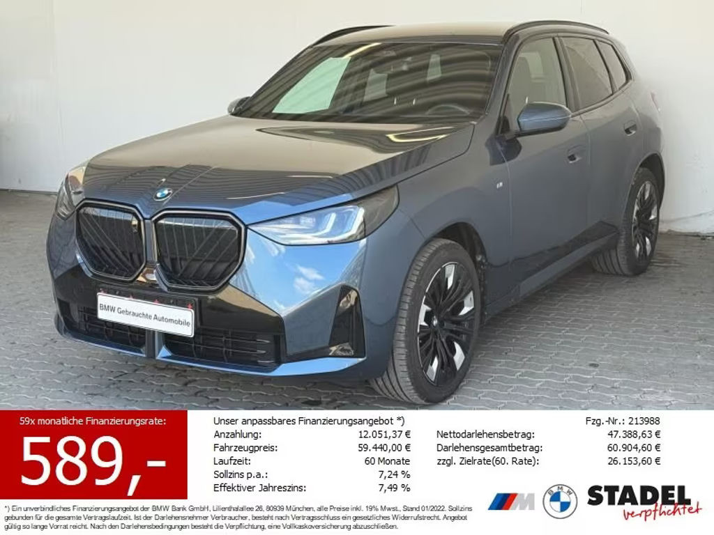 BMW X3 M-Sport xDrive
