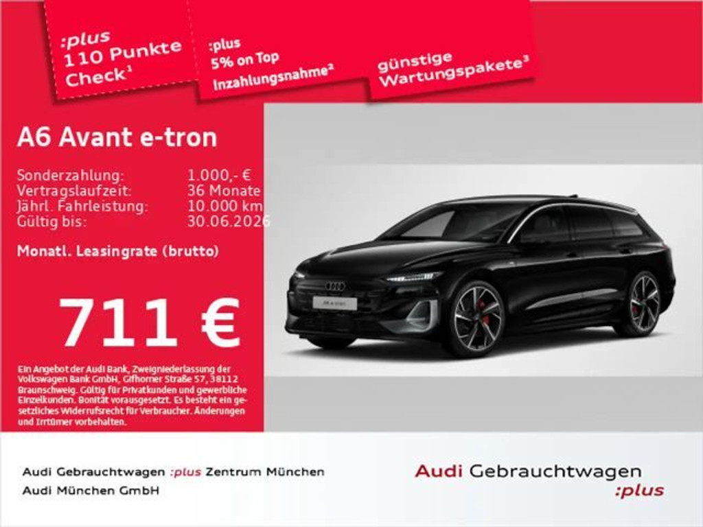 Audi A6 e-tron Quattro S-Line