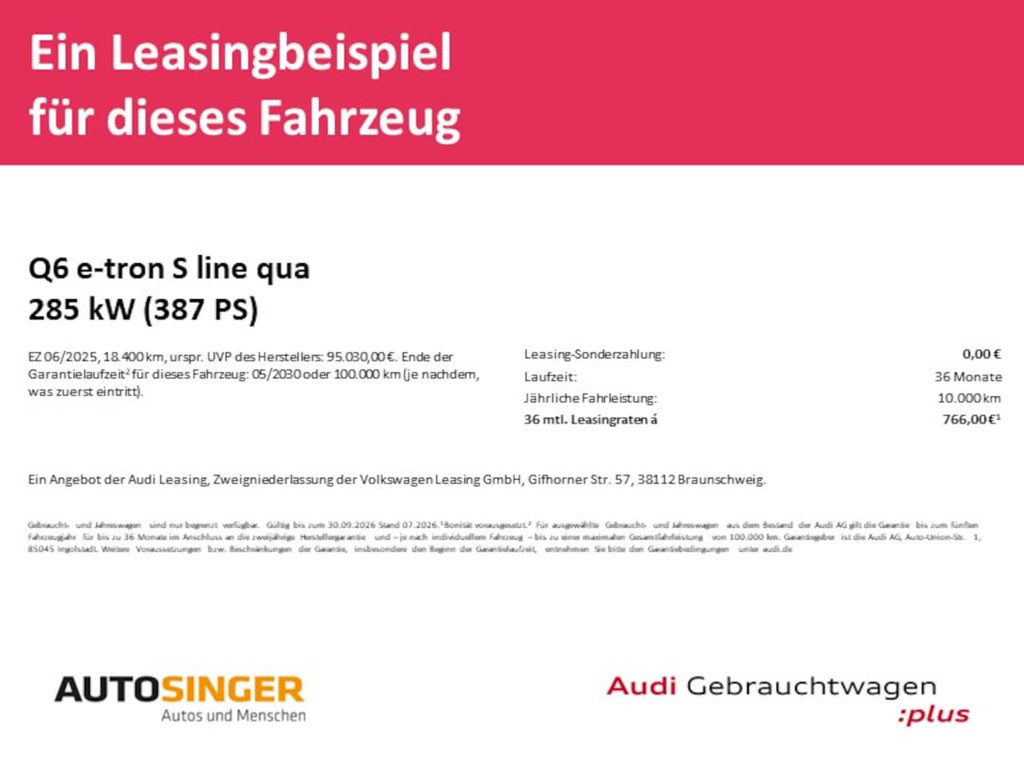 Audi Q6 e-tron