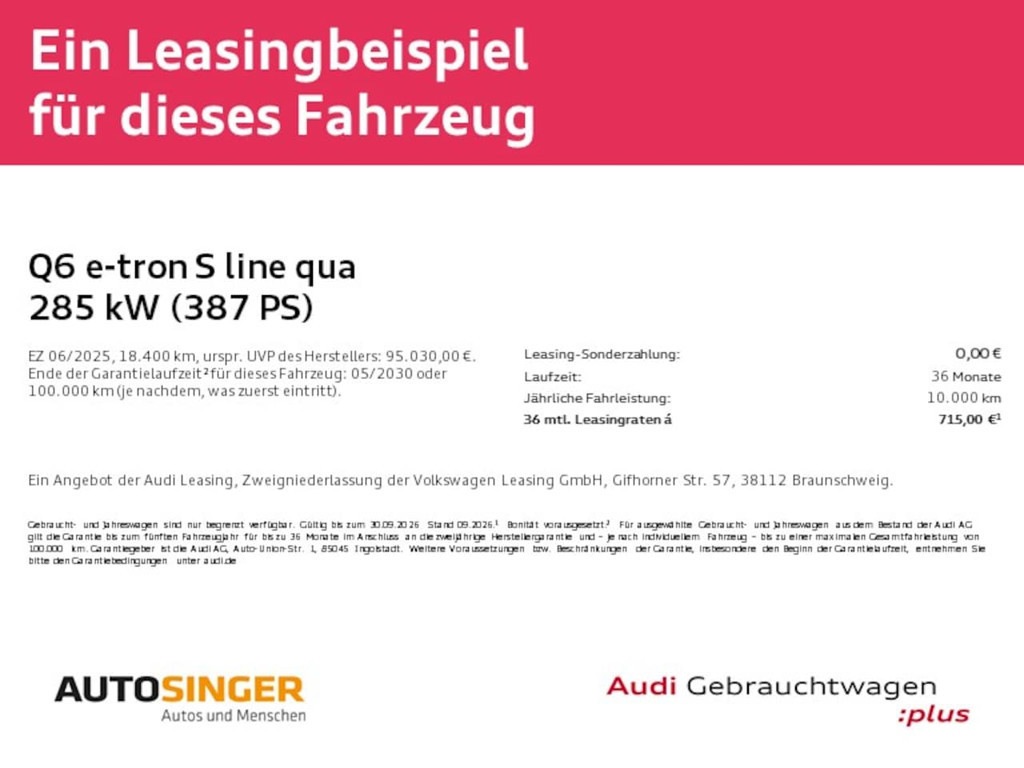 Audi Q6 e-tron