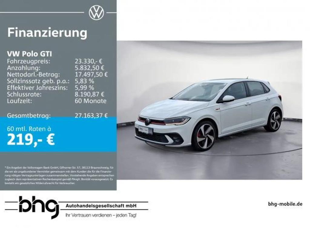 Volkswagen Polo DSG GTI