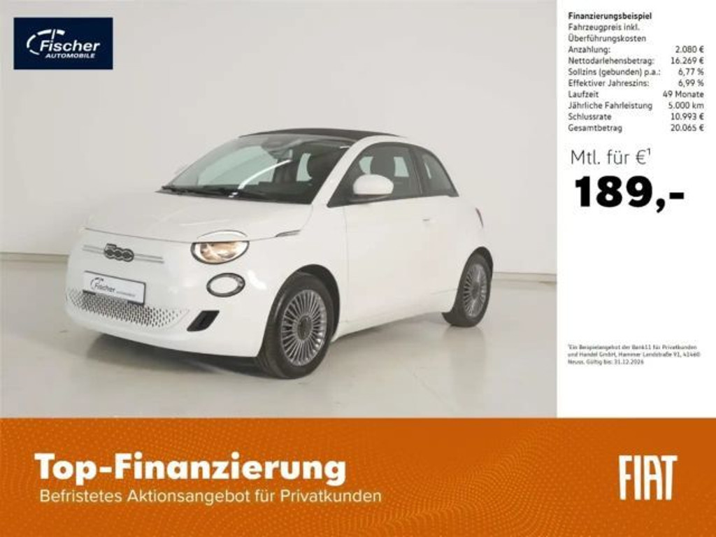 Fiat 500e 42 kWh