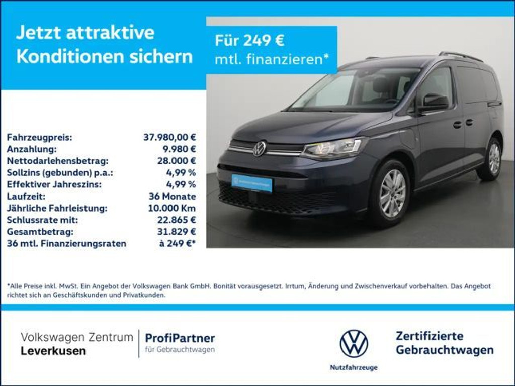 Volkswagen Caddy DSG Life eHybrid
