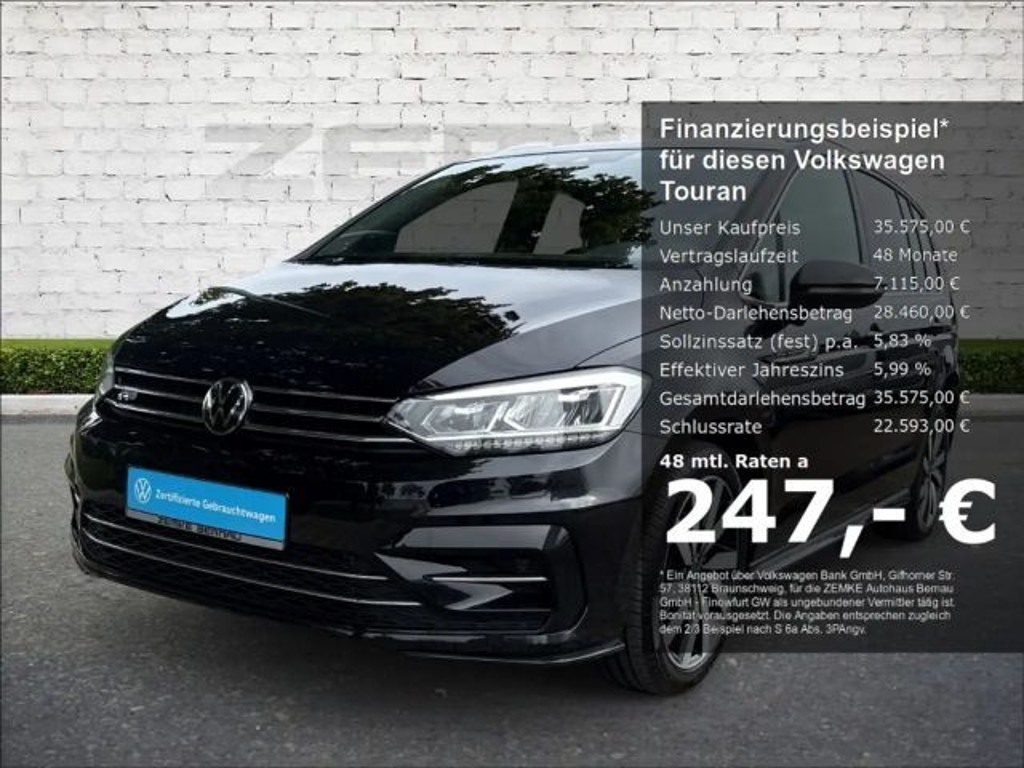 Volkswagen Touran DSG Highline R-Line 1.5 TSI