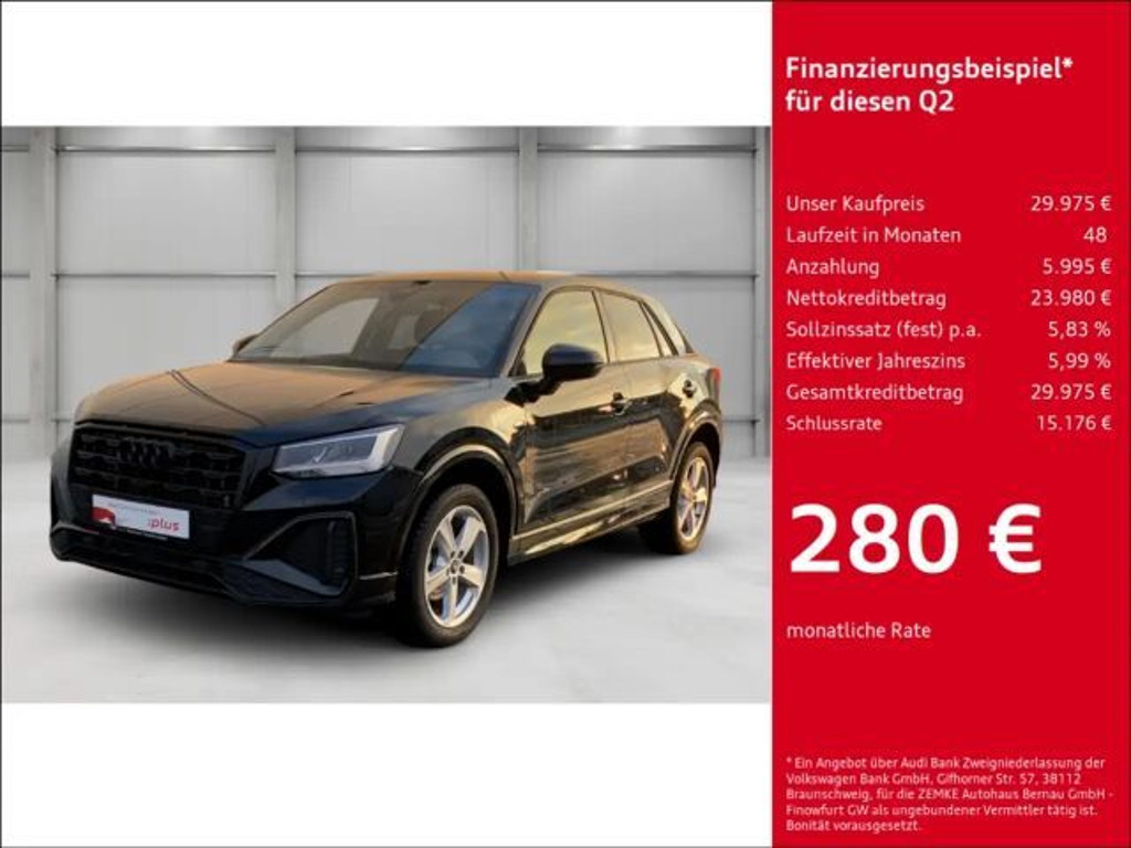 Audi Q2 S-Line S-Tronic 35 TFSI