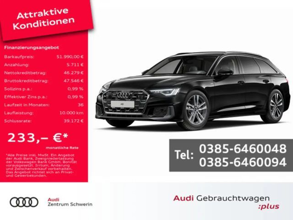 Audi A6 Avant Quattro S-Line 2.0 TFSI