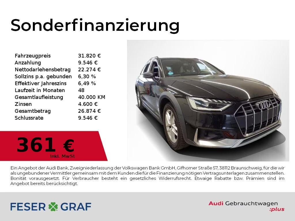 Audi A4 allroad Quattro S-Tronic 40 TDI