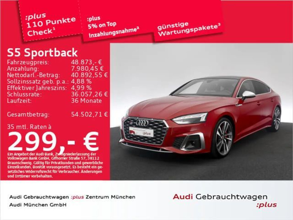 Audi S5 TDI tiptr. Pano/Navi+/LED